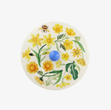 Cargar imagen en el visor de la galería, Barril de galletas diseño herrerillos azules y flores silvestres