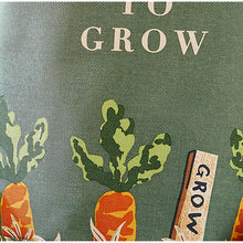 Cargar imagen en el visor de la galería, Delantal de algodón "Time to grow"