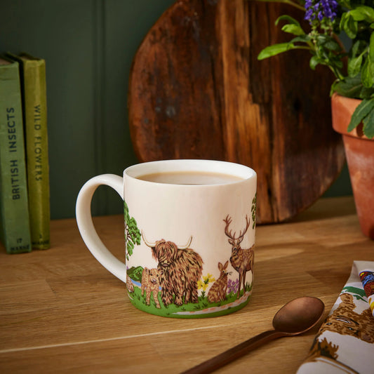 Taza de porcelana "Thistlewood"