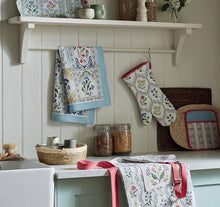 Cargar imagen en el visor de la galería, Trapo de cocina diseño "Boho flowers"