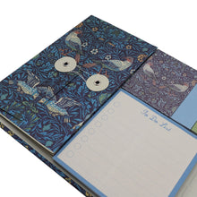 Cargar imagen en el visor de la galería, Organizador semanal William Morris con diseño de pájaros