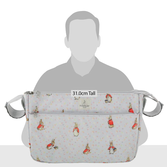 Bolsa para el carrito Peter Rabbit coral