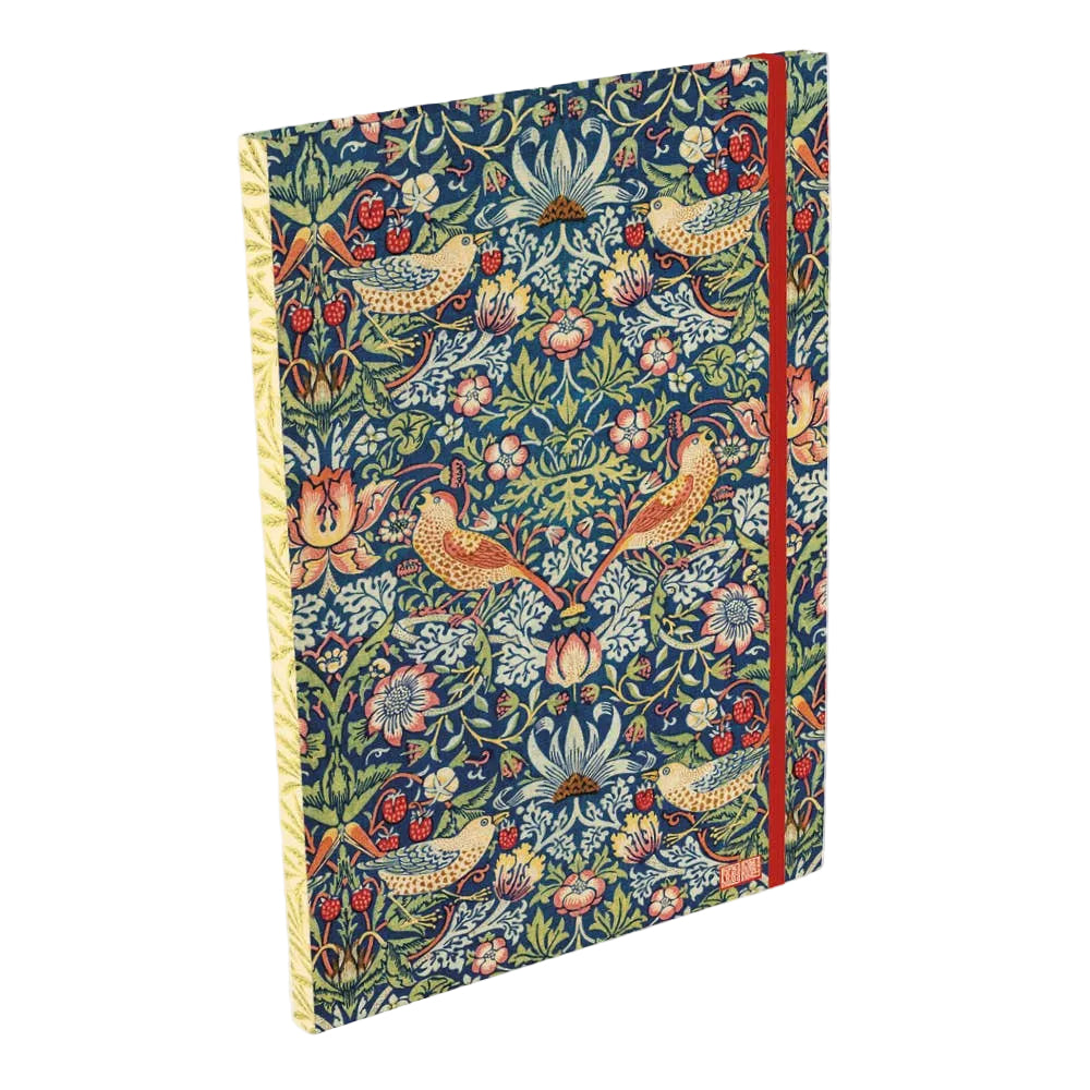 Cuaderno A4 diseño Strawberry thief