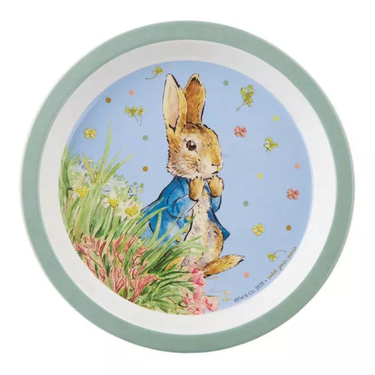 Plato  de melamina de Peter Rabbit