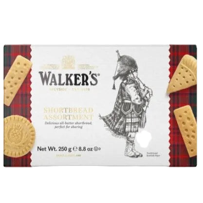 Selección de surtido de galletas de mantequilla Walkers