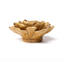 Cargar imagen en el visor de la galería, Flores de Cerámica Peonía Encanto de Caramelo