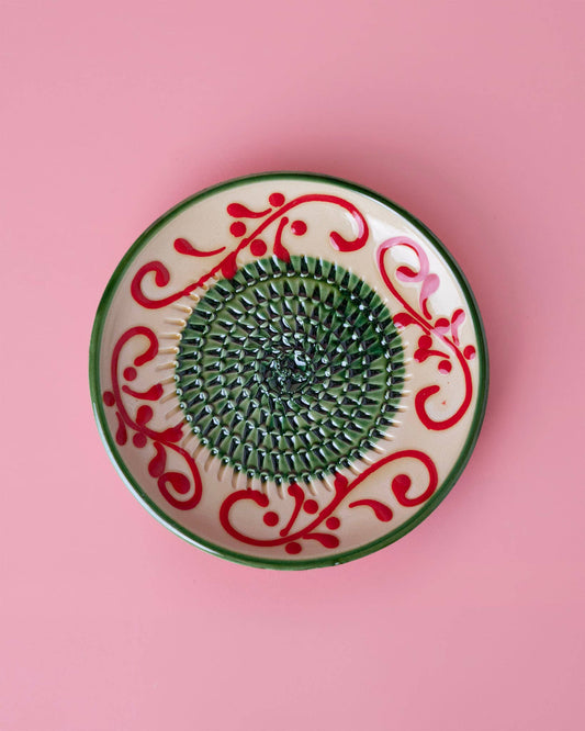 Plato rallador de Cerámica Artesanal pequeño