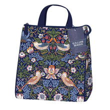 Cargar imagen en el visor de la galería, Bolsa térmica para almuerzo William Morris Strawberry Thief
