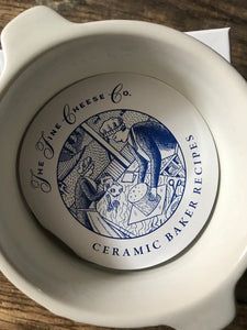 Cazuela de cerámica para queso al horno