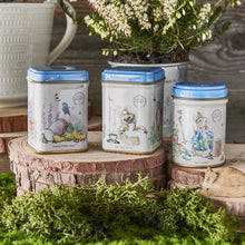 Cargar imagen en el visor de la galería, Set de 3 cajas de lata con té de Beatrix Potter