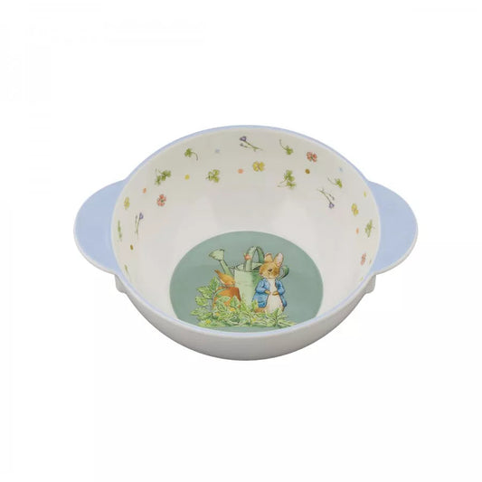 Bowl de melamina con asas de Peter Rabbit