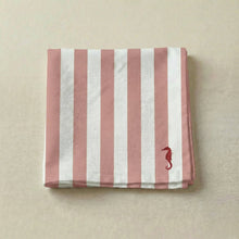 Cargar imagen en el visor de la galería, Pack de 4 unidades servilletas rayas Rojo (180x300 cm)