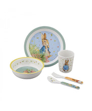 Cargar imagen en el visor de la galería, Set de cinco piezas de Peter Rabbit en colores