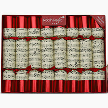 Cargar imagen en el visor de la galería, Crackers Navideños con Diseño de Partitura Musica