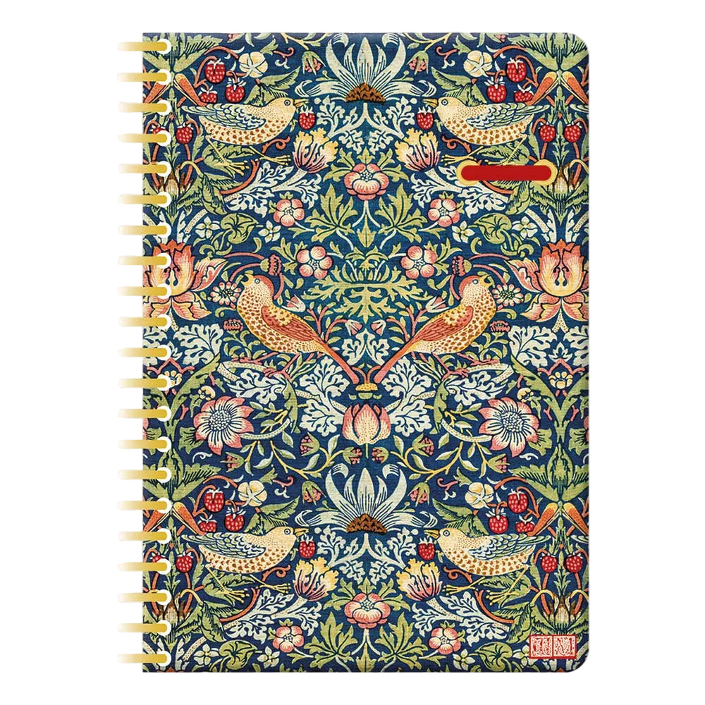 Cuaderno diseño Strawberry thief