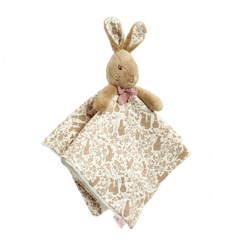 Mantita rosa de Peter Rabbit