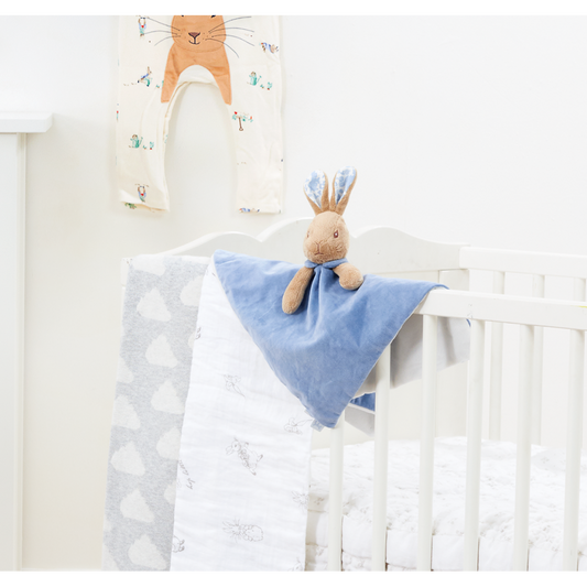 Mantita azul de Peter Rabbit