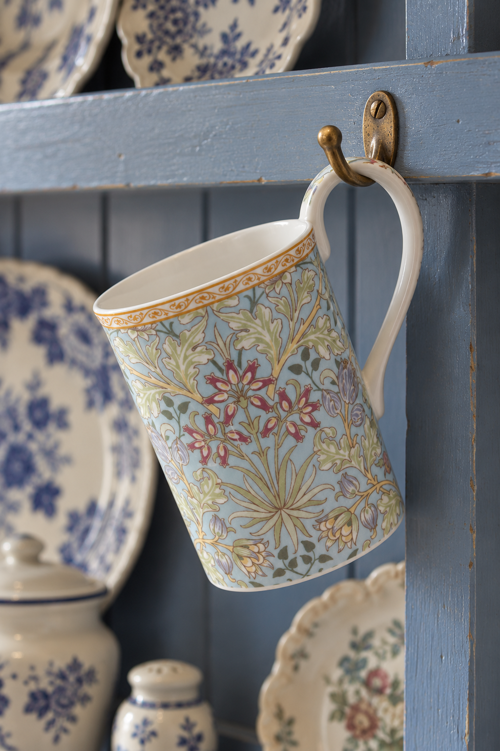 Taza de porcelana Hyacinth