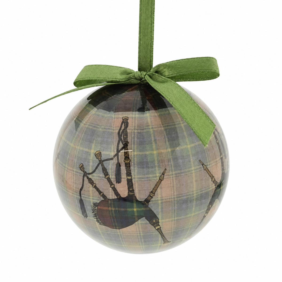 Bola de découpage tartán con gaita
