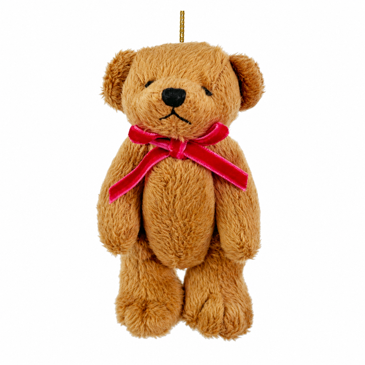 Adorno de Osito Teddy de Peluche 11cm