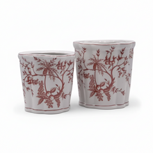 Cargar imagen en el visor de la galería, jardinera de porcelana