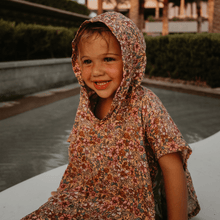 Cargar imagen en el visor de la galería, Poncho de Playa - Multicolor - Blossom - 50 x 50 cm