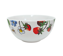 Cargar imagen en el visor de la galería, Bol Porcelana "Strawberry Patch"