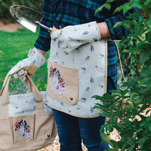 Delantal de jardinería diseño de perros