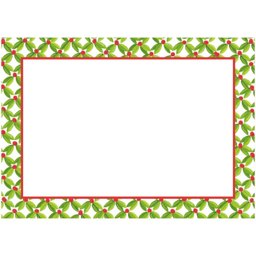 Etiquetas adhesivas diseño hojas de navidad