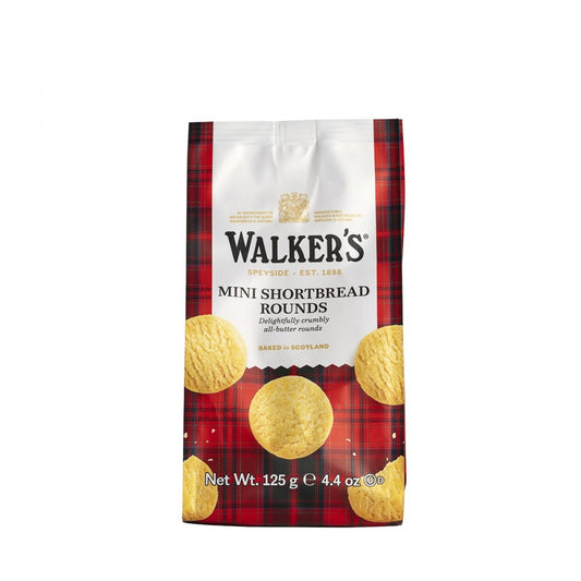 Bolsa con mini "shortbread redondas" de Walkers