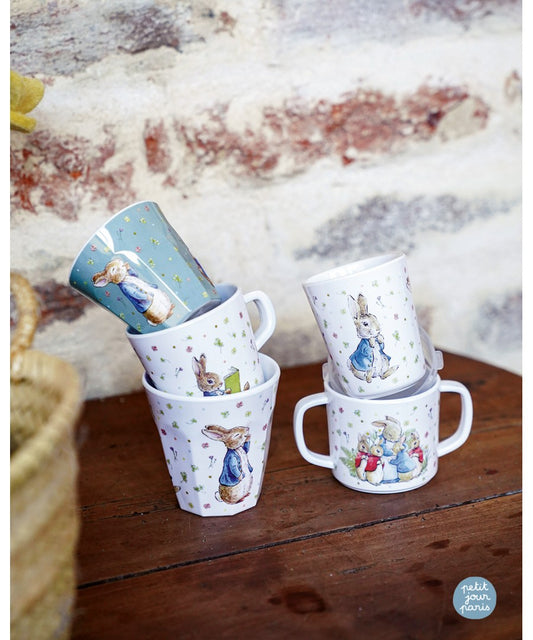 Vasito de Peter Rabbit color verde agua