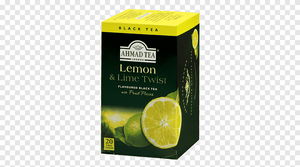 Té negro con limón y lima