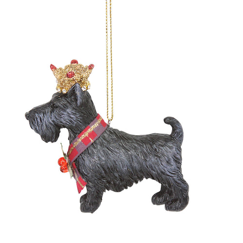 Adorno para el árbol de Scottie con corona