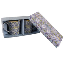 Cargar imagen en el visor de la galería, Set de dos tazas de porcelana diseño Lodden