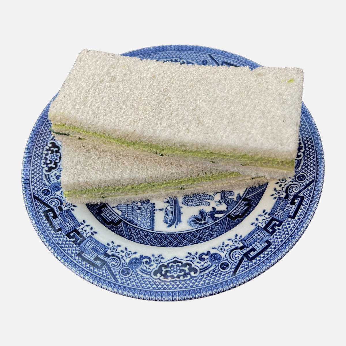 Sándwich Isabel II (pepino y queso crema)