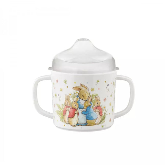 Bebedor de Peter Rabbit blanco