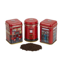 Cargar imagen en el visor de la galería, Set de 3 cajas de lata con té Best British