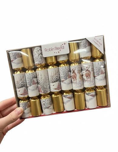 Mini crackers Navideños Winter Deer