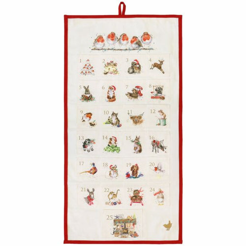 Calendario de Adviento de Tela Reutilizable