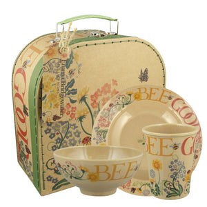 Juego de picnic Bee Good fabricado en cáscara de arroz