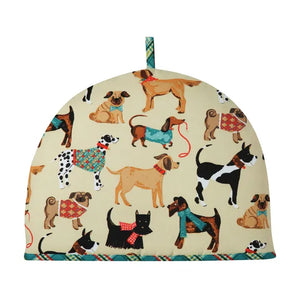 Cubre tetera con diseño perros (tetera 6 tazas)