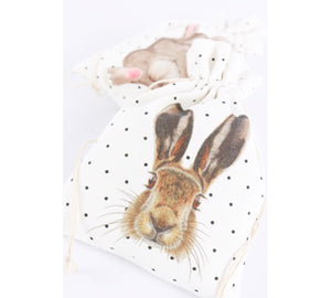 Bolsas de algodón diseño conejos