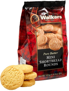 Bolsa con mini "shortbread redondas" de Walkers