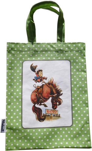 Bolsa PVC con imagen de caballo con niño