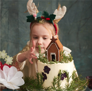 Diadema reno navideño