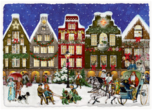 Cargar imagen en el visor de la galería, Mini tarjeta postal y calendario de adviento victoriano