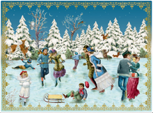 Cargar imagen en el visor de la galería, Mini tarjeta postal y calendario de adviento victoriano