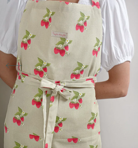 Delantal diseño fresas