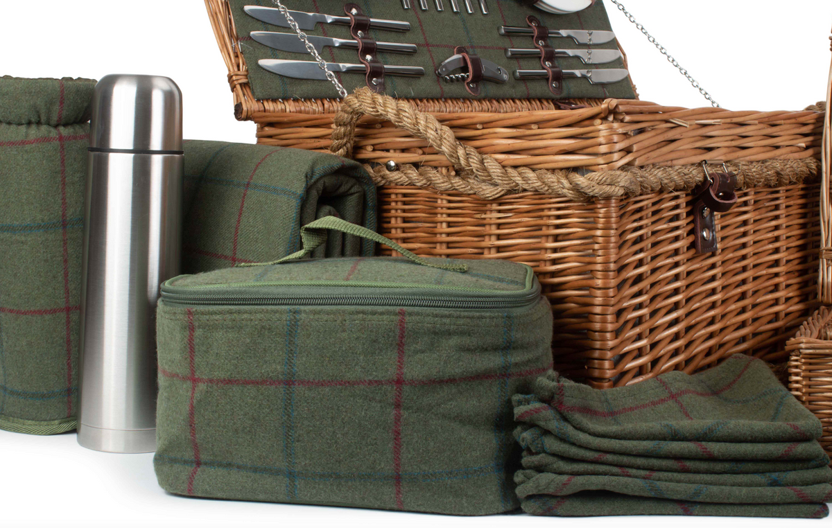 Cesta de pic-nic deluxe para 6 personas