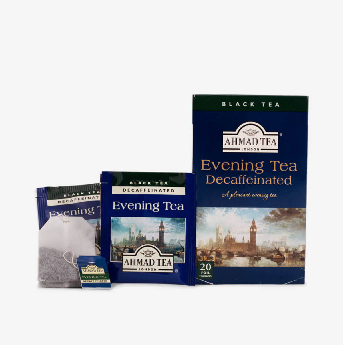 Té de tarde negro desteinado